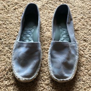 Coach suede shoes